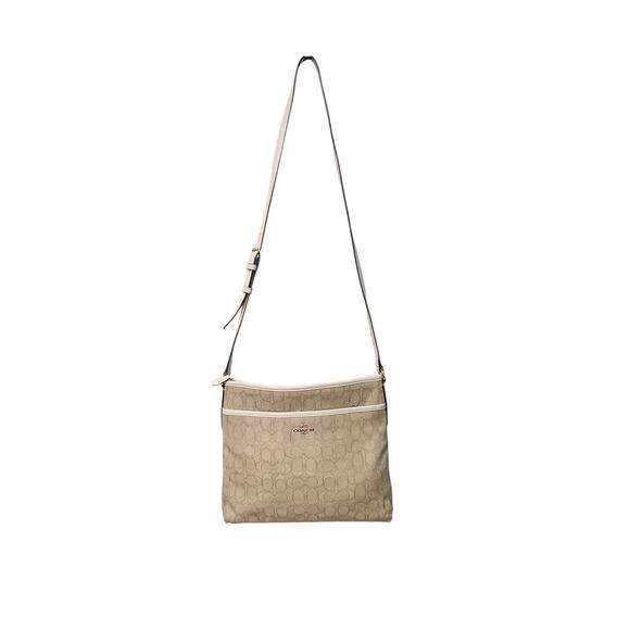 Coach Signature File Bag Crossbody Bag F58285 - Picture 1 of 9